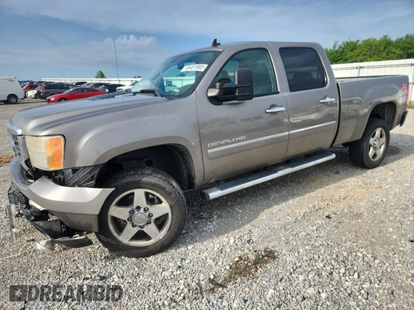 2012 GMC Sierra 2500HD Denali with VIN 1GT125E82CF217819, listed as a Copart auction lot 65481985 with 158,138 mi miles and Non repairable. Bid and sale history available at DreamBid. Image 1.