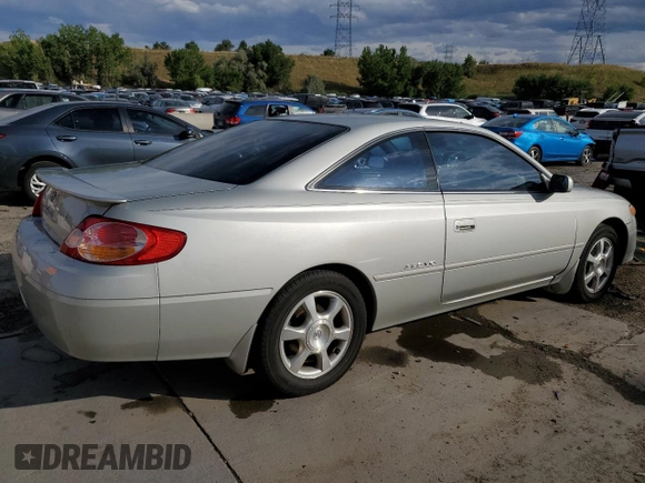 2002 Toyota Solara SE with VIN 2T1CF28P42C576112, listed as a Copart auction lot 69608284 with 151,355 mi miles and Salvage Title. Bid and sale history available at DreamBid. Image 3.