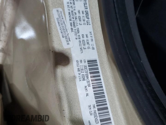 2010 Dodge Avenger R/T with VIN 1B3CC5FB9AN135784, listed as a Copart auction lot 50756275 with 191,809 mi miles and Salvage Title. Bid and sale history available at carsss.com. Image 12.