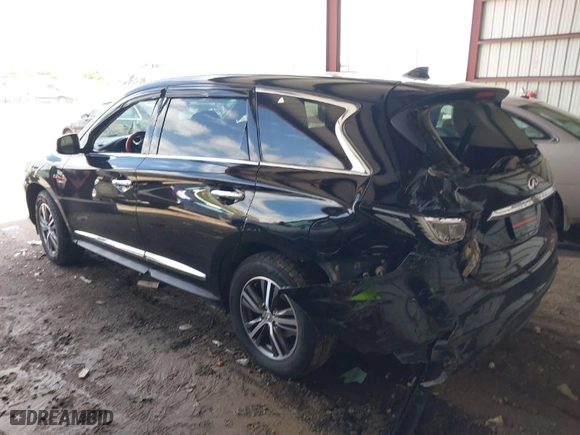 2018 Infiniti QX60 with VIN 5N1DL0MM6JC534248, listed as a IAAI auction lot 40120352 with 200,122 mi miles. Bid and sale history available at carsss.com. Image 3.