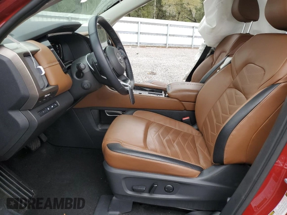 2024 Nissan Pathfinder Platinum with VIN 5N1DR3DH9RC210841, listed as a Copart auction lot 46792795 with 23,164 mi miles and Salvage title. Bid and sale history available at DreamBid. Image 7.