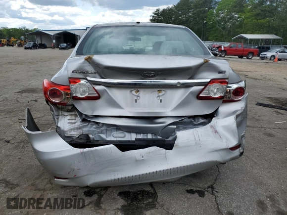 2011 Toyota Corolla L with VIN 2T1BU4EE4BC678364, listed as a Copart auction lot 52410415 with 182,911 mi miles and Salvage Title. Bid and sale history available at carsss.com. Image 6.