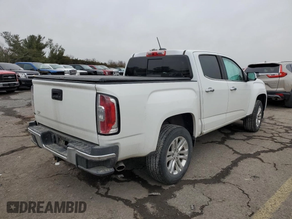 2018 GMC Canyon 4WD SLT z VIN 1GTG6DEN9J1112025, wystawiony jako Copart lot #44632605 z przebiegiem 95 977 mil mil oraz Szkoda całkowita • Salvage title. Historia ofert i sprzedaży dostępna na DreamBid. Obrazek 3.