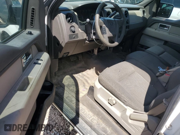 2009 Ford F-150 XL with VIN 1FTPF12V49KB76109, listed as a Copart auction lot 63595754 with 160,579 mi miles and Salvage Title. Bid and sale history available at carsss.com. Image 8.