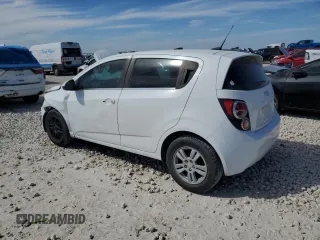 2014 Chevrolet Sonic LT with VIN 1G1JC6SGXE4117408, listed as a Copart auction lot 46913395 with 88,799 mi miles and Salvage Title. Bid and sale history available at carsss.com. Image 2.