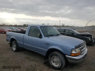 1998 Ford Ranger XL with VIN 1FTYR10U8WUB23550, listed as a Copart auction lot 78037724 with 91,392 mi miles and Clean Title. Bid and sale history available at carsss.com. Image 4.