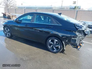 2023 Hyundai Elantra Hybrid Limited with VIN KMHLN4AJ4PU080978, listed as a IAAI auction lot 41772967 with 9,874 mi miles. Bid and sale history available at carsss.com. Image 3.