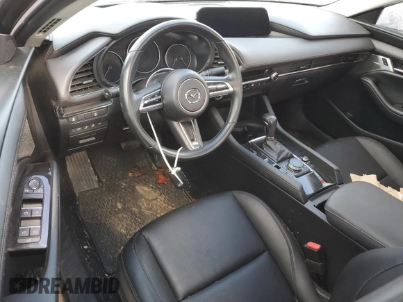 2021 Mazda 3 2.5 Turbo with VIN JM1BPBAY2M1327567, listed as a Copart auction lot 75093044 with Not Provided miles and Non Repairable. Bid and sale history available at DreamBid. Image 8.