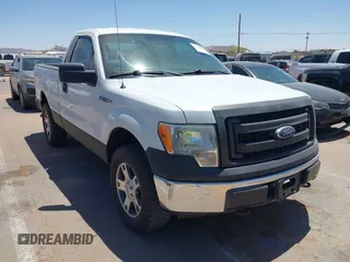 2013 Ford F-150 XL with VIN 1FTMF1EM2DFC58931, listed as a IAAI auction lot 42174669 with 142,223 mi miles. Bid and sale history available at carsss.com. Image 1.