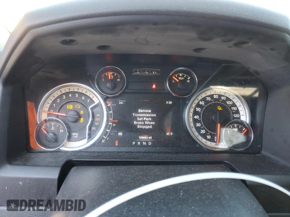 2018 Ram 1500 Big Horn z VIN 3C6RR6LT9JG225270, wystawiony jako Copart lot #42059035 z przebiegiem 109 693 mil mil oraz Szkoda całkowita • Salvage title. Historia ofert i sprzedaży dostępna na DreamBid. Obrazek 9.