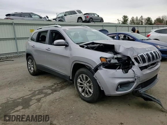 2019 Jeep Cherokee Latitude Plus with VIN 1C4PJMLX8KD447411, listed as a Copart auction lot 52670855 with 40,966 mi miles and Salvage Title. Bid and sale history available at carsss.com. Image 11.