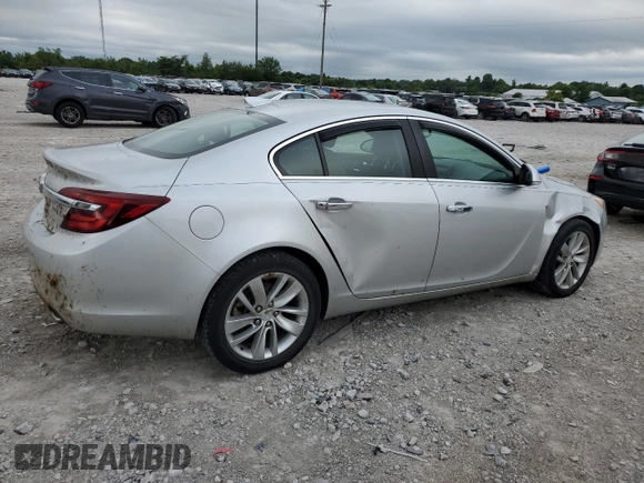 2015 Buick Regal with VIN 2G4GK5EX2F9205437, listed as a Copart auction lot 63272264 with 97,069 mi miles and Salvage Title. Bid and sale history available at DreamBid. Image 3.