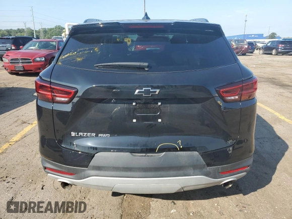 2024 Chevrolet Blazer LT z VIN 3GNKBJRS5RS125456, wystawiony jako Copart lot #66030234 z przebiegiem 3 006 mil mil oraz Szkoda całkowita • Salvage title. Historia ofert i sprzedaży dostępna na DreamBid. Obrazek 6.
