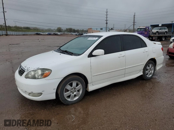 2008 Toyota Corolla CE with VIN 1NXBR32E28Z970800, listed as a Copart auction lot 54899475 with 261,297 mi miles and Clean Title. Bid and sale history available at DreamBid. Image 1.
