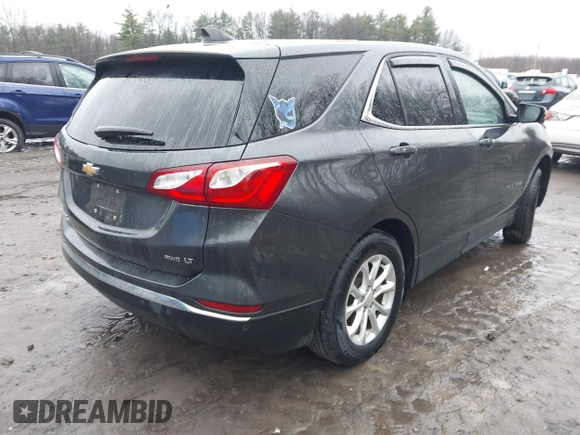 2019 Chevrolet Equinox LT with VIN 2GNAXUEV4K6106092, listed as a IAAI auction lot 42010880 with 66,011 mi miles and . Bid and sale history available at DreamBid. Image 4.