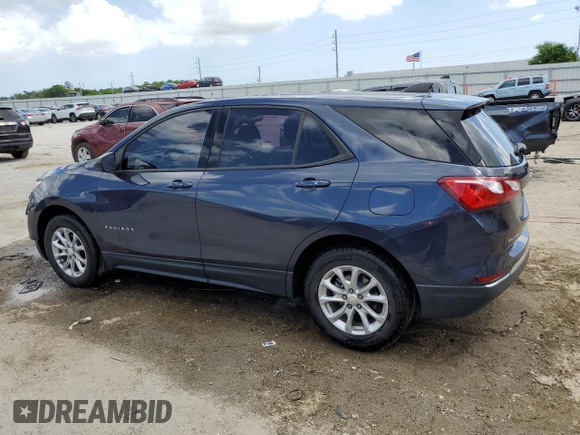 2018 Chevrolet Equinox LS with VIN 3GNAXHEVXJL103683, listed as a Copart auction lot 51414335 with 98,528 mi miles and Salvage Title. Bid and sale history available at DreamBid. Image 2.