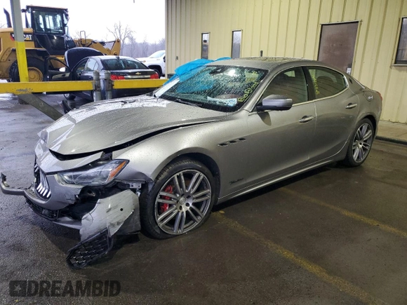 2018 Maserati Ghibli S Q4 GranLusso with VIN ZAM57YTL4J1280311, listed as a Copart auction lot 83318394 with 68,429 mi miles and Salvage Title. Bid and sale history available at carsss.com. Image 1.