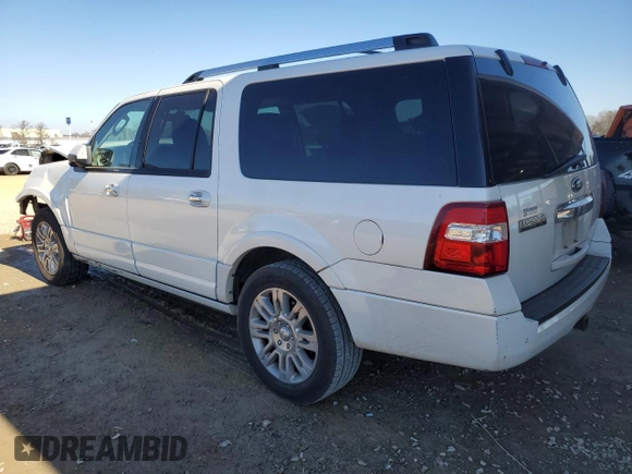 2011 Ford Expedition Max Limited with VIN 1FMJK1K5XBEF12699, listed as a Copart auction lot 89182085 with 239,793 mi miles and Salvage title. Bid and sale history available at DreamBid. Image 2.