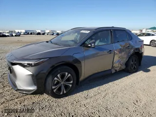2023 Toyota bZ4X XLE with VIN JTMAAAAA6PA015623, listed as a Copart auction lot 80104434 with 6,188 mi miles and Salvage Title. Bid and sale history available at carsss.com. Image 1.