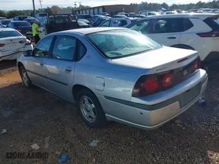 2003 Chevrolet Impala with VIN 2G1WF52E139418374, listed as a IAAI auction lot 40783943 with 256,333 mi miles. Bid and sale history available at carsss.com. Image 3.