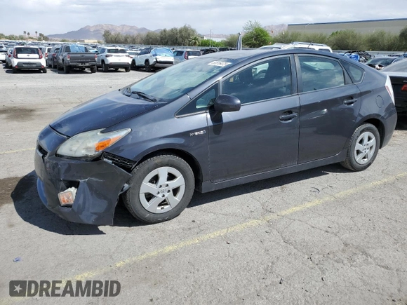 2010 Toyota Prius II with VIN JTDKN3DU6A0079345, listed as a Copart auction lot 53816475 with 236,514 mi miles and Salvage Title. Bid and sale history available at DreamBid. Image 1.