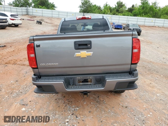 2020 Chevrolet Colorado 2WD Work Truck with VIN 1GCHSBEA5L1134401, listed as a Copart auction lot 54540695 with 181,044 mi miles and Salvage title. Bid and sale history available at DreamBid. Image 6.