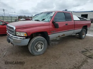 1999 Dodge Ram 2500 with VIN 1B7KF2367XJ566373, listed as a Copart auction lot 47942975 with 134,136 mi miles and Salvage Title. Bid and sale history available at carsss.com. Image 1.