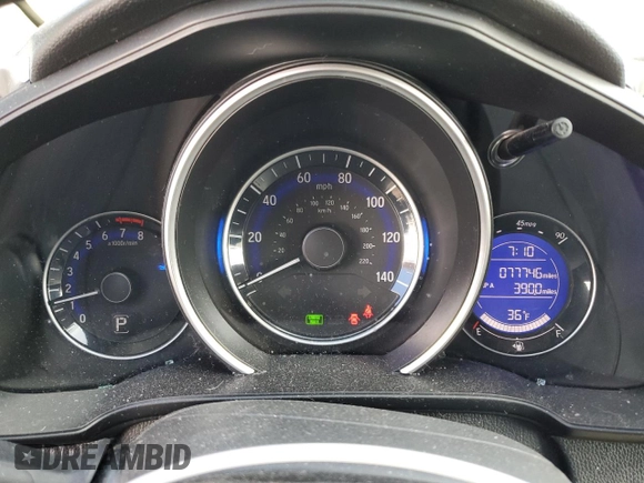 2018 Honda Fit Sport with VIN 3HGGK5H63JM727275, listed as a Copart auction lot 47428985 with 77,746 mi miles and Salvage Title. Bid and sale history available at carsss.com. Image 9.