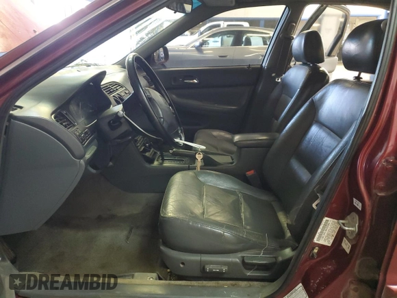 1997 Honda Accord EX with VIN 1HGCD5661VA019511, listed as a Copart auction lot 46363695 with 240,030 mi miles and Salvage Title. Bid and sale history available at carsss.com. Image 7.