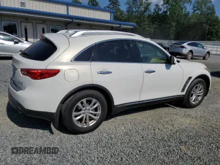 2012 Infiniti FX with VIN JN8AS1MW4CM151282, listed as a Copart auction lot 62076375 with 172,802 mi miles and Salvage title. Bid and sale history available at DreamBid. Image 3.