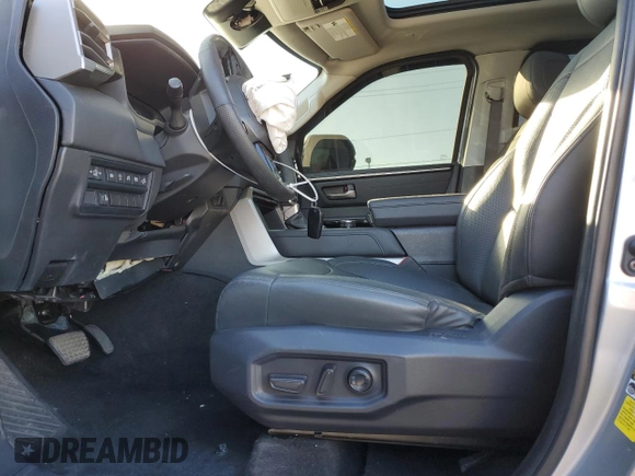2022 Toyota Tundra Limited with VIN 5TFJA5AB7NX006956, listed as a Copart auction lot 89407285 with 22,140 mi miles and Salvage title. Bid and sale history available at DreamBid. Image 7.