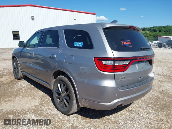 2017 Dodge Durango GT with VIN 1C4RDJDG0HC906801, listed as a IAAI auction lot 42315802 with 181,179 mi miles and . Bid and sale history available at DreamBid. Image 3.