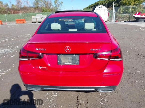 2019 Mercedes-Benz A 220 with VIN WDD3G4FB4KW016233, listed as a IAAI auction lot 40615139 with 92,876 mi miles and . Bid and sale history available at DreamBid. Image 16.