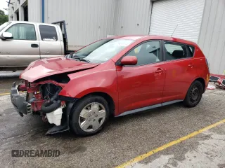 2009 Pontiac Vibe w/1SA with VIN 5Y2SP67879Z453267, listed as a Copart auction lot 72633714 with 164,853 mi miles and Salvage Title. Bid and sale history available at carsss.com. Image 1.