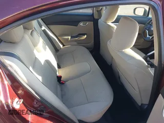 2014 Honda Civic EX with VIN 19XFB2F80EE270941, listed as a IAAI auction lot 41585542 with 104,446 mi miles. Bid and sale history available at carsss.com. Image 8.