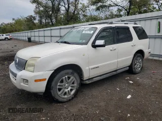 2010 Mercury Mountaineer Premier with VIN 4M2EN4JE6AUJ01346, listed as a Copart auction lot 70575794 with 166,024 mi miles and Salvage Title. Bid and sale history available at carsss.com. Image 1.
