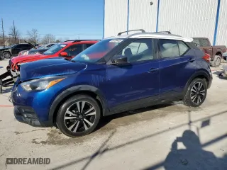 2018 Nissan Kicks SV with VIN 3N1CP5CU2JL535892, listed as a Copart auction lot 88709485 with 23,157 mi miles and Salvage Title. Bid and sale history available at carsss.com. Image 1.