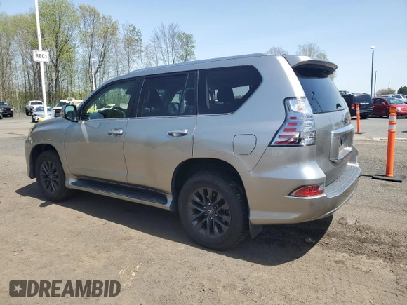 2020 Lexus GX with VIN JTJAM7BX4L5243309, listed as a Copart auction lot 54923625 with 50,313 mi miles and Salvage Title. Bid and sale history available at carsss.com. Image 2.