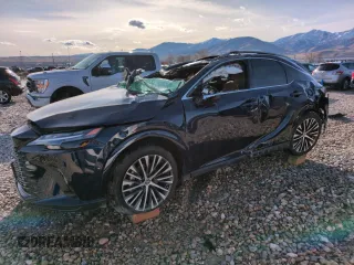 2024 Lexus RX with VIN 2T2BAMCA7RC074760, listed as a Copart auction lot 86424704 with 3,221 mi miles and Salvage Title. Bid and sale history available at carsss.com. Image 1.