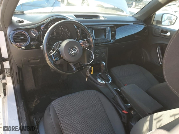 2019 Volkswagen Beetle S with VIN 3VWFD7AT1KM709999, listed as a Copart auction lot 83705954 with 0 mi miles and Non Repairable. Bid and sale history available at carsss.com. Image 8.