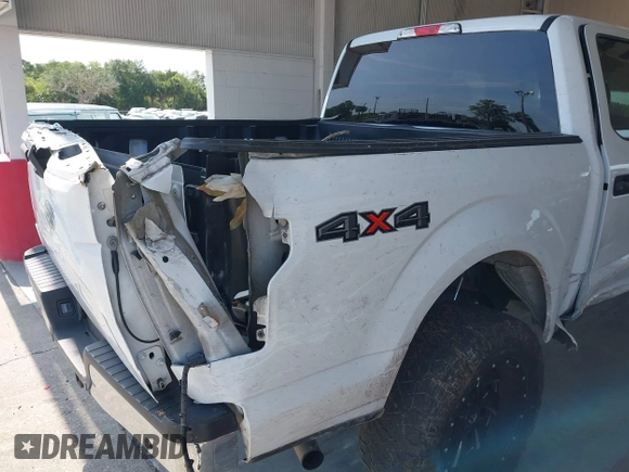 2019 Ford F-150 XL with VIN 1FTEW1E55KFB69767, listed as a IAAI auction lot 42326370 with 143,523 mi miles and . Bid and sale history available at DreamBid. Image 6.