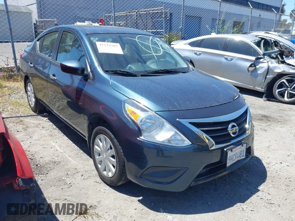 2016 Nissan Versa S Plus with VIN 3N1CN7AP0GL908788, listed as a IAAI auction lot 42123783 with 90,746 mi miles and . Bid and sale history available at DreamBid. Image 1.