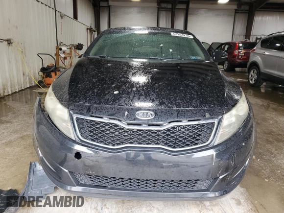 2011 Kia Optima EX with VIN KNAGN4A65B5165071, listed as a Copart auction lot 53204235 with 136,552 mi miles and Salvage Title. Bid and sale history available at carsss.com. Image 5.