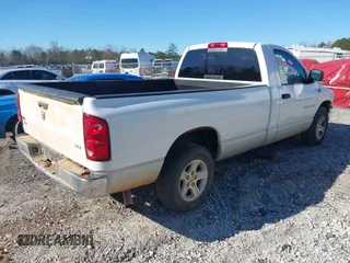 2007 Dodge 1500 SLT with VIN 1D7HA16P27J515036, listed as a IAAI auction lot 41156330 with 223,931 mi miles and . Bid and sale history available at DreamBid. Image 4.