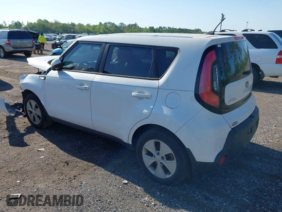 2014 Kia Soul with VIN KNDJN2A29E7058611, listed as a IAAI auction lot 41997441 with 126,757 mi miles. Bid and sale history available at carsss.com. Image 3.
