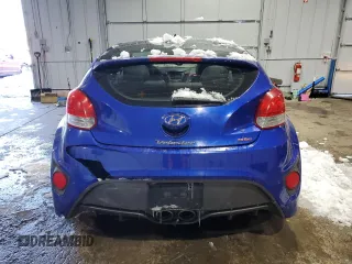 2013 Hyundai Veloster Turbo w/Black Int with VIN KMHTC6AE8DU109947, listed as a Copart auction lot 50118255 with 196,992 mi miles and Non Repairable. Bid and sale history available at carsss.com. Image 6.