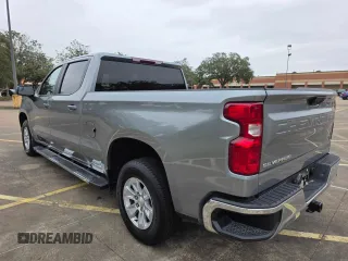 2024 Chevrolet Silverado 1500 LT with VIN 1GCPACEK6RZ190502, listed as a Copart auction lot 46338095 with 20,957 mi miles and Salvage Title. Bid and sale history available at DreamBid. Image 3.