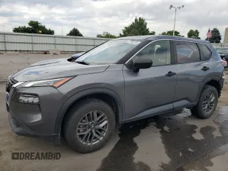 2021 Nissan Rogue S with VIN JN8AT3AB1MW222759, listed as a Copart auction lot 61194215 with 57,950 mi miles and Salvage title. Bid and sale history available at DreamBid. Image 1.