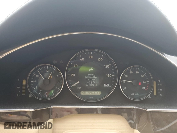 2008 Mercedes-Benz CLS-Class 5.5L with VIN WDDDJ72X18A130270, listed as a Copart auction lot 72983274 with 109,971 mi miles and Salvage Title. Bid and sale history available at carsss.com. Image 9.