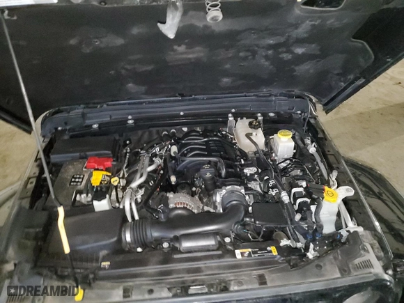 2022 Jeep Gladiator Sport S with VIN 1C6HJTAG4NL126601, listed as a Copart auction lot 84441874 with 57,593 mi miles and Salvage Title. Bid and sale history available at carsss.com. Image 12.